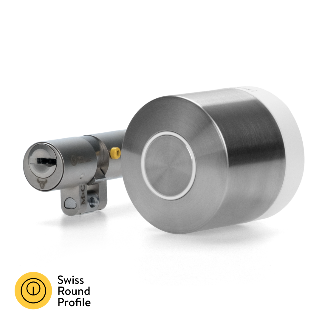 Nuki Smart Lock Ultra Swiss mit Schweizer Rundzylinder